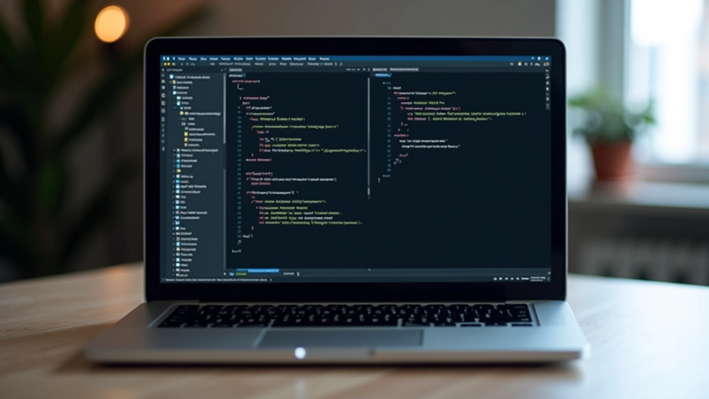 Laptop-Bildschirm mit Browser-Entwicklungstools zeigt Animation-Code und Timeline-Effekte für Scroll-Enthüllung